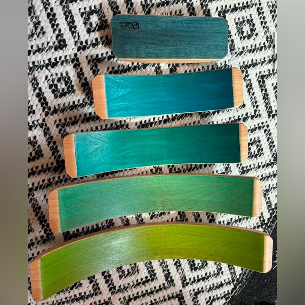 Myers natural wooden rainbow cool bridges